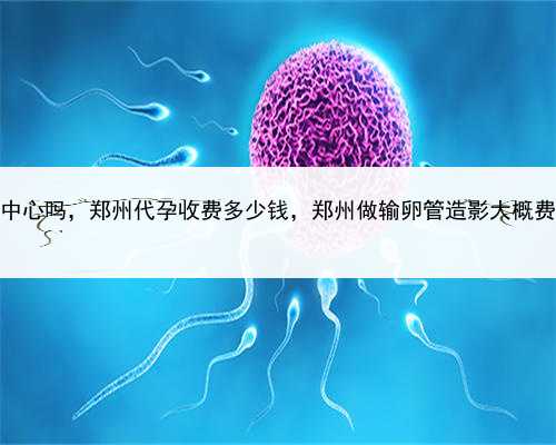 有代孕中心吗，郑州代孕收费多少钱，郑州做输卵管造影大概费用多少