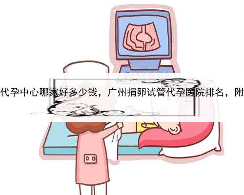试管代孕哪家，广州代孕中心哪家好多少钱，广州捐卵试管代孕医院排名，附捐